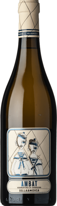 29,95 € Spedizione Gratuita | Vino bianco Sella e Mosca Ambat D.O.C. Vermentino di Sardegna