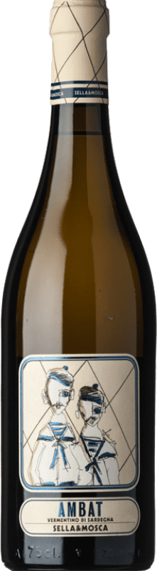 24,95 € Free Shipping | White wine Sella e Mosca Ambat D.O.C. Vermentino di Sardegna Sardegna Italy Vermentino Bottle 75 cl