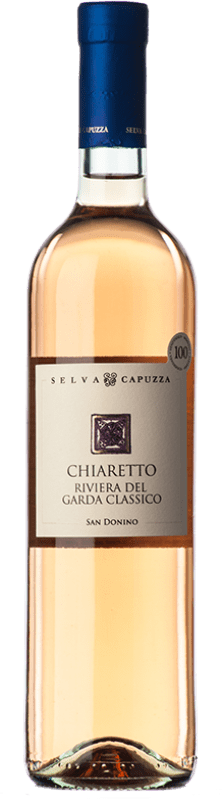 14,95 € 免费送货 | 玫瑰酒 Selva Capuzza Chiaretto San Donino 年轻的 D.O.C. Garda
