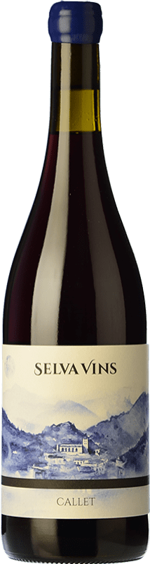 Free Shipping | Red wine Selva Oak I.G.P. Vi de la Terra de Mallorca Majorca Spain Callet 75 cl
