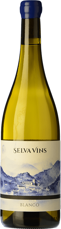 Envío gratis | Vino blanco Selva Blanco I.G.P. Vi de la Terra de Mallorca Mallorca España Malvasía, Macabeo, Premsal 75 cl