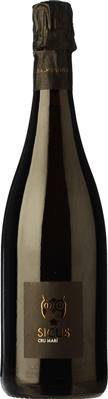 Kostenloser Versand | Weißer Sekt Sicus Marí Brut Nature Cru Spanien Xarel·lo 75 cl