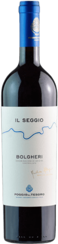 21,95 € | Красное вино Poggio al Tesoro Rosso Il Seggio D.O.C. Bolgheri Тоскана Италия Merlot, Cabernet Sauvignon, Cabernet Franc, Petit Verdot 75 cl