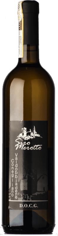 免费送货 | 白酒 Siro Merotto Fermo D.O.C.G. Prosecco di Conegliano-Valdobbiadene 威尼托 意大利 Glera 75 cl