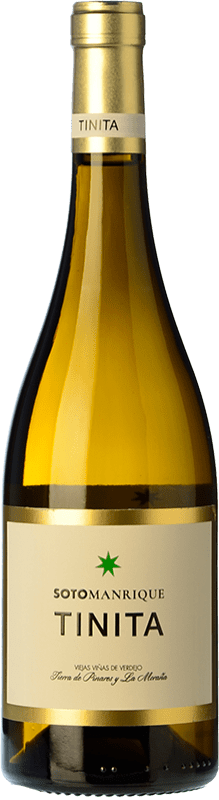 8,95 € Envoi gratuit | Vin blanc Soto y Manrique Tinita Crianza I.G.P. Vino de la Tierra de Castilla y León