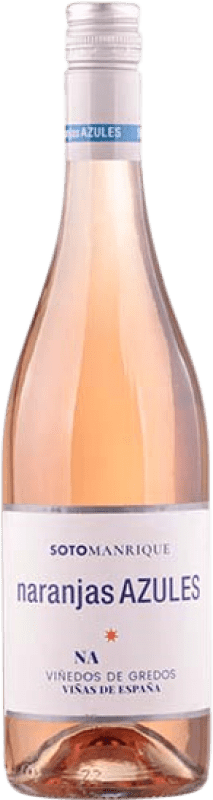 12,95 € Envoi gratuit | Vin rose Soto y Manrique Naranjas Azules Jeune D.O.P. Cebreros
