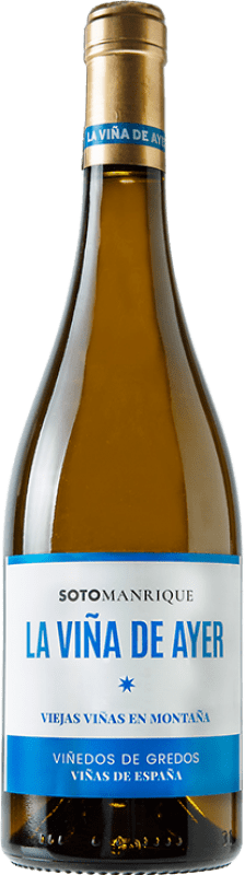 Envoi gratuit | Vin blanc Soto y Manrique La Viña de Ayer Crianza I.G.P. Vino de la Tierra de Castilla y León Castille et Leon Espagne Albillo 75 cl