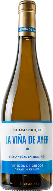 Free Shipping | White wine Soto y Manrique La Viña de Ayer Aged I.G.P. Vino de la Tierra de Castilla y León Castilla y León Spain Albillo 75 cl