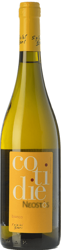 Бесплатная доставка | Белое вино Spiriti Ebbri Cotidie Bianco I.G.T. Calabria Calabria Италия Malvasía, Trebbiano, Pecorino 75 cl