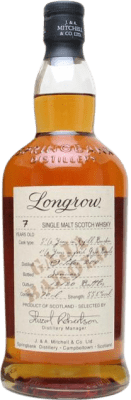 Whisky Single Malt Springbank Longrow Gaja Barolo 7 Anni