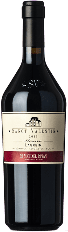 29,95 € Free Shipping | Red wine St. Michael-Eppan Riserva St. Valentin Reserva D.O.C. Alto Adige Trentino-Alto Adige Italy Lagrein Bottle 75 cl