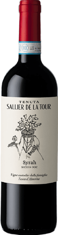 9,95 € | Vinho tinto Tasca d'Almerita Sallier de La Tour D.O.C. Sicilia Sicília Itália Syrah 75 cl