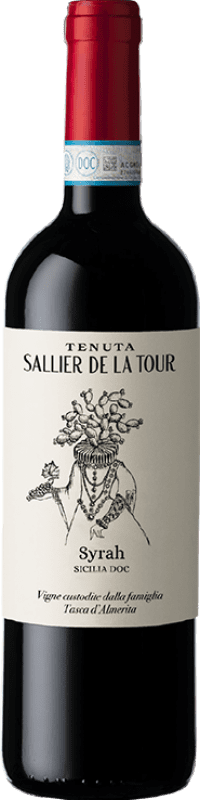 12,95 € | Красное вино Tasca d'Almerita Sallier de La Tour D.O.C. Sicilia Сицилия Италия Syrah 75 cl