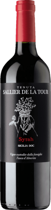 11,95 € | Vin rouge Tasca Conti d'Almerita Sallier de La Tour D.O.C. Sicilia Sicile Italie Syrah 75 cl