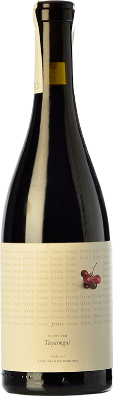 11,95 € | Red wine Tayaimgut Fresc Negre Aged Spain Merlot 75 cl