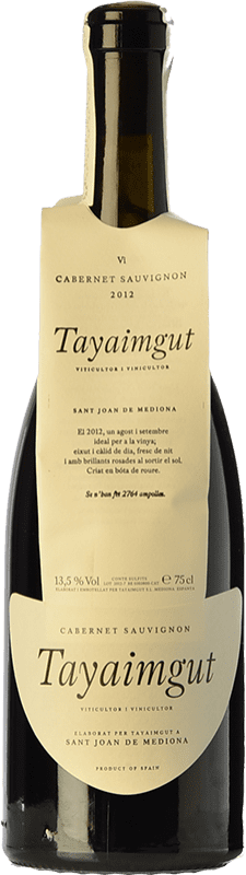 15,95 € Бесплатная доставка | Красное вино Tayaimgut Crianza — Крианса D.O. Penedès