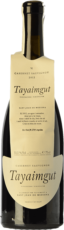 16,95 € 送料無料 | 赤ワイン Tayaimgut 高齢者 D.O. Penedès