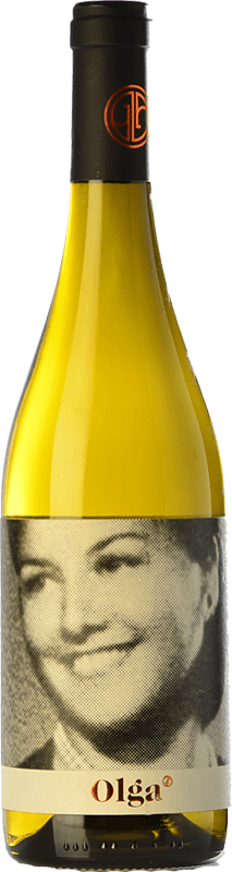 Envoi gratuit | Vin Blanc Teijido Olga D.O. Rías Baixas Galice Espagne Albariño — Albarinho 75 cl