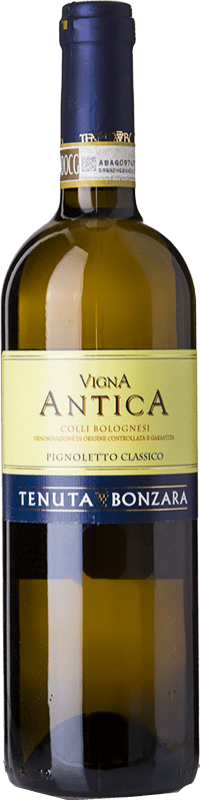 11,95 € | Белое вино Bonzara Vigna Antica D.O.C. Colli Bolognesi Pignoletto Эмилия-Романья Италия Pignolo 75 cl