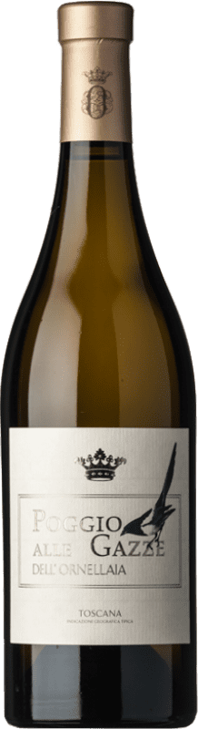 52,95 € Бесплатная доставка | Белое вино Ornellaia Poggio alle Gazze Bianco I.G.T. Toscana