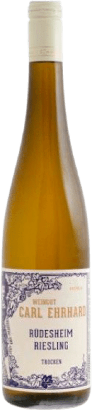 Envio grátis | Vinho branco Carl Ehrhard Old School Seco Q.b.A. Rheingau Rheingau Alemanha Riesling Biológico 75 cl