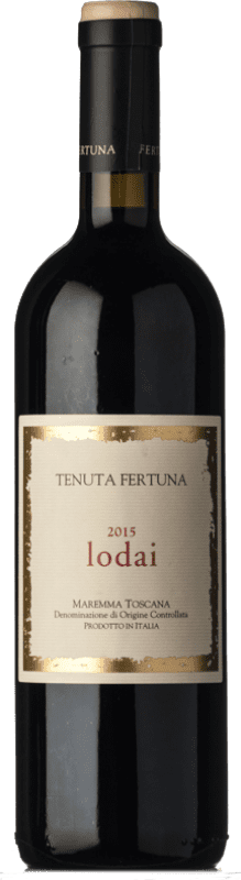 Free Shipping | Red wine Fertuna Lodai D.O.C. Maremma Toscana Tuscany Italy Cabernet Sauvignon 75 cl