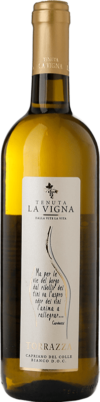 免费送货 | 白酒 La Vigna Torrazza D.O.C. Capriano del Colle 伦巴第 意大利 Trebbiano 75 cl