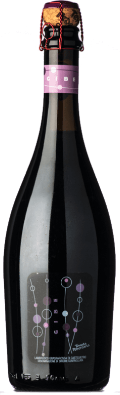 送料無料 | 赤ワイン Pederzana Gibe D.O.C. Lambrusco Grasparossa di Castelvetro エミリア=ロマーニャ イタリア Lambrusco Grasparossa 75 cl