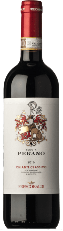 19,95 € | 红酒 Marchesi de' Frescobaldi Tenuta Perano D.O.C.G. Chianti Classico 托斯卡纳 意大利 Sangiovese 75 cl