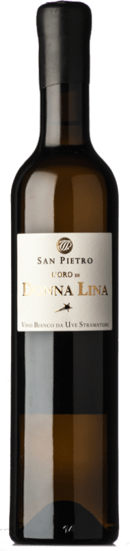 Free Shipping | Sweet Wine San Pietro L'Oro di Donna Lina D.O.C. Piedmont Piemonte Italy Cortese Eco — Organic Medium Bottle 50 cl
