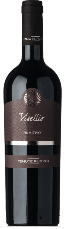 34,95 € Бесплатная доставка | Красное вино Tenute Rubino Visellio I.G.T. Salento