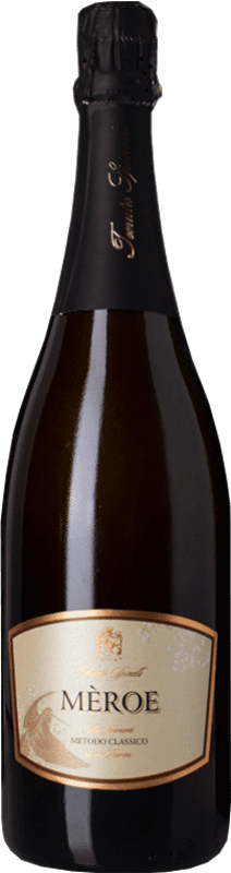 16,95 € Envío gratis | Espumoso blanco Tenute Spinelli Metodo Classico Mèroe Brut I.G.T. Marche