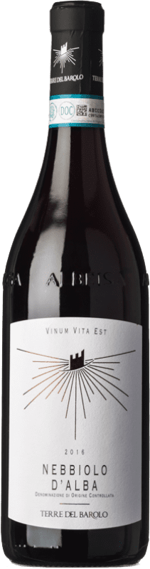 Envoi gratuit | Vin rouge Terre del Barolo D.O.C. Nebbiolo d'Alba Piémont Italie Nebbiolo 75 cl