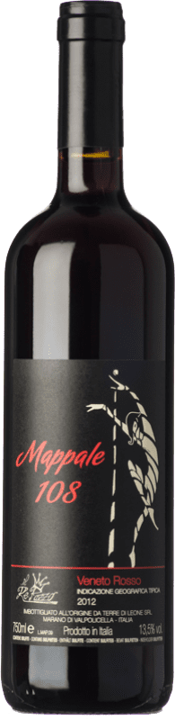 Free Shipping | Red wine Terre di Leone Il RePazzo Mappale 108 I.G.T. Veneto Veneto Italy Sangiovese, Corvina, Rondinella, Corvinone, Molinara, Oseleta 75 cl