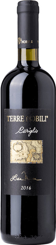 Free Shipping | Red Wine Terre Nobili Cariglio I.G.T. Calabria Calabria Italy Magliocco Eco — Organic 75 cl