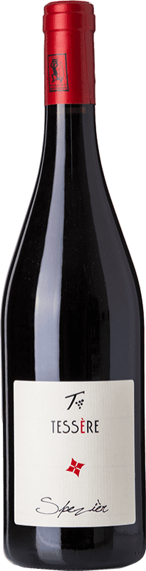 Envio grátis | Vinho tinto Tessère Spezier D.O.C. Piave Vêneto Itália Raboso 75 cl