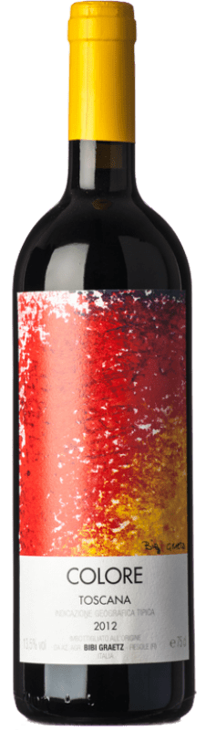 542,95 € | Red wine Bibi Graetz Rosso Colore I.G.T. Toscana Tuscany Italy Colorino, Canaiolo Bottle 75 cl