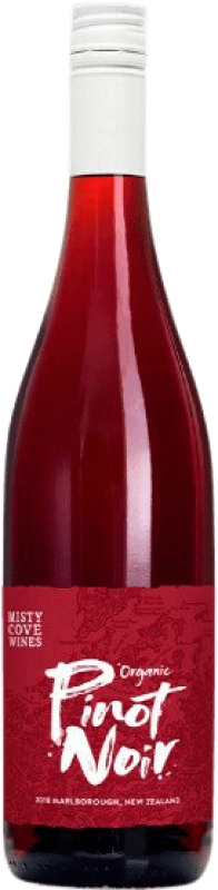 Free Shipping | Red wine Misty Cove Organic I.G. Marlborough New Zealand Pinot Black Organic 75 cl