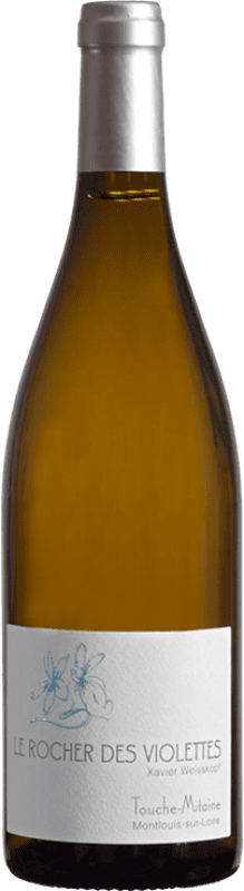 Free Shipping | White Wine Le Rocher des Violettes Touche Mitaine A.O.C. Mountlouis-Sur-Loire Loire France Eco — Organic 75 cl