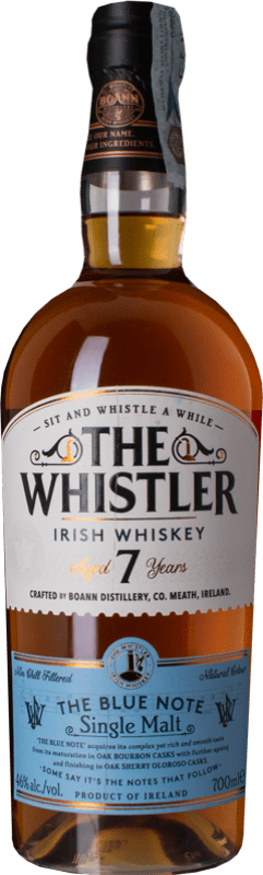 55,95 € | Single Malt Whisky The Whistler Irish Whiskey Blue Note Irland 7 Jahre 70 cl