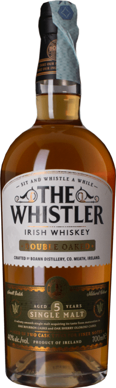39,95 € | Single Malt Whisky The Whistler Irish Whiskey Double Oaked Irland 5 Jahre 70 cl