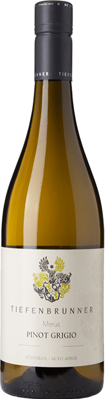 14,95 € | Белое вино Tiefenbrunner Merus D.O.C. Alto Adige Трентино-Альто-Адидже Италия Pinot Grey 75 cl