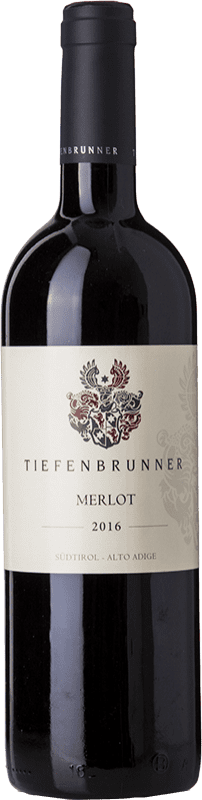14,95 € | Красное вино Tiefenbrunner D.O.C. Alto Adige Трентино-Альто-Адидже Италия Merlot 75 cl