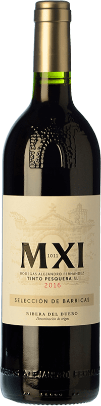 28,95 € | Red wine Pesquera MXI Selección de Barricas Aged D.O. Ribera del Duero Castilla y León Spain Tempranillo Bottle 75 cl