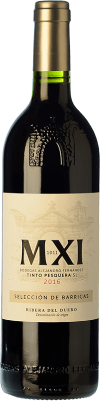 28,95 € | Red wine Pesquera MXI Selección de Barricas Crianza D.O. Ribera del Duero Castilla y León Spain Tempranillo Bottle 75 cl