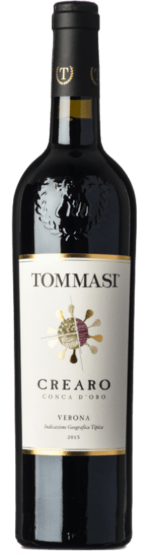 24,95 € | Red wine Tommasi Crearo Conca d'Oro I.G.T. Veronese Veneto Italy Cabernet Franc, Corvina, Oseleta 75 cl