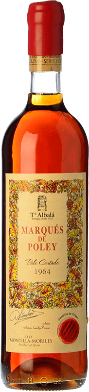 Free Shipping | Fortified wine Toro Albalá Marqués Poley Palo Cortado 1964 D.O. Montilla-Moriles Andalusia Spain Pedro Ximénez 75 cl