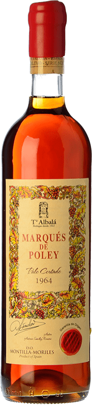 164,95 € | Vino Liquoroso Toro Albalá Marqués de Poley Palo Cortado 1964 D.O. Montilla-Moriles Andalusia Spagna Pedro Ximénez 75 cl