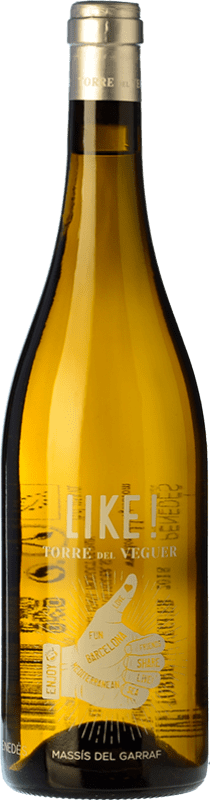 7,95 € | White wine Torre del Veguer Like! Aged D.O. Penedès Catalonia Spain Muscat, Xarel·lo Bottle 75 cl