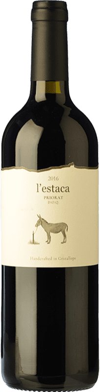 35,95 € Бесплатная доставка | Красное вино Trossos del Priorat L'Estaca старения D.O.Ca. Priorat